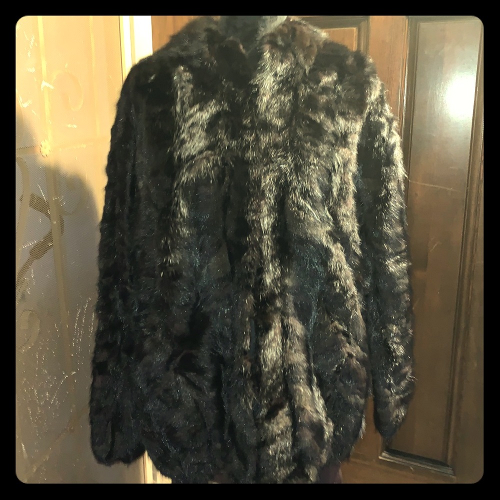 Vintage Kaufman Bro’s Sculpted Mink Fur Jacket